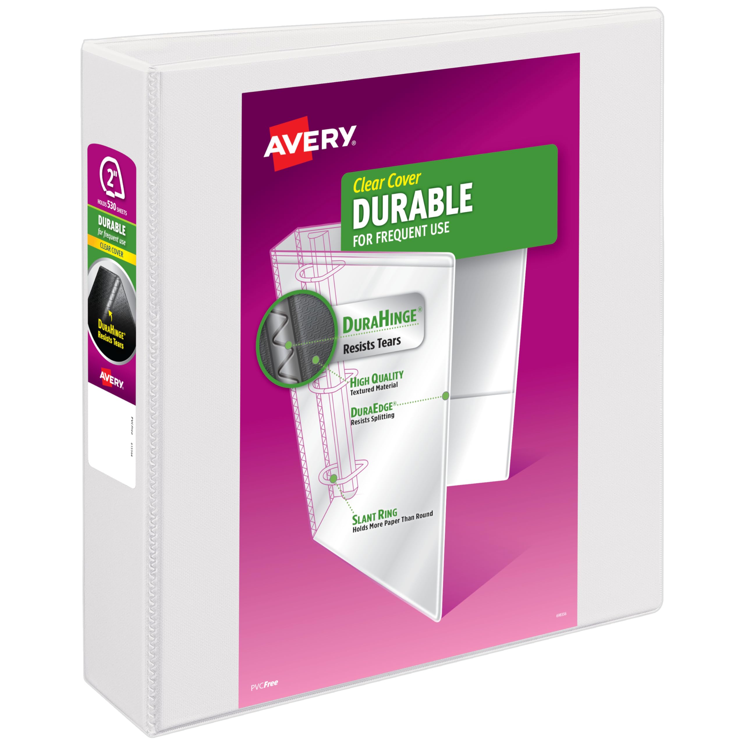 Avery Durable View 3-Ring Binder - 2