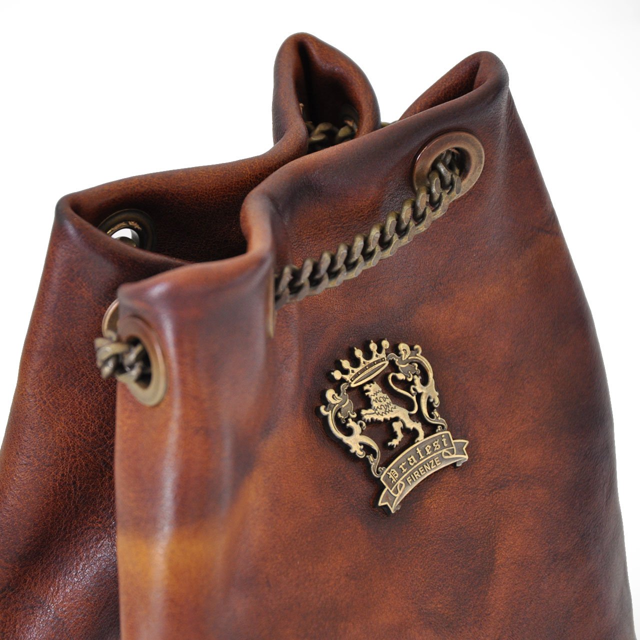 Pratesi Genuine Cow Leather Pienza Handbag for Women - Bruce Sky Blue, Elegant Crossbody Purse for Work, Travel & Everyday Use