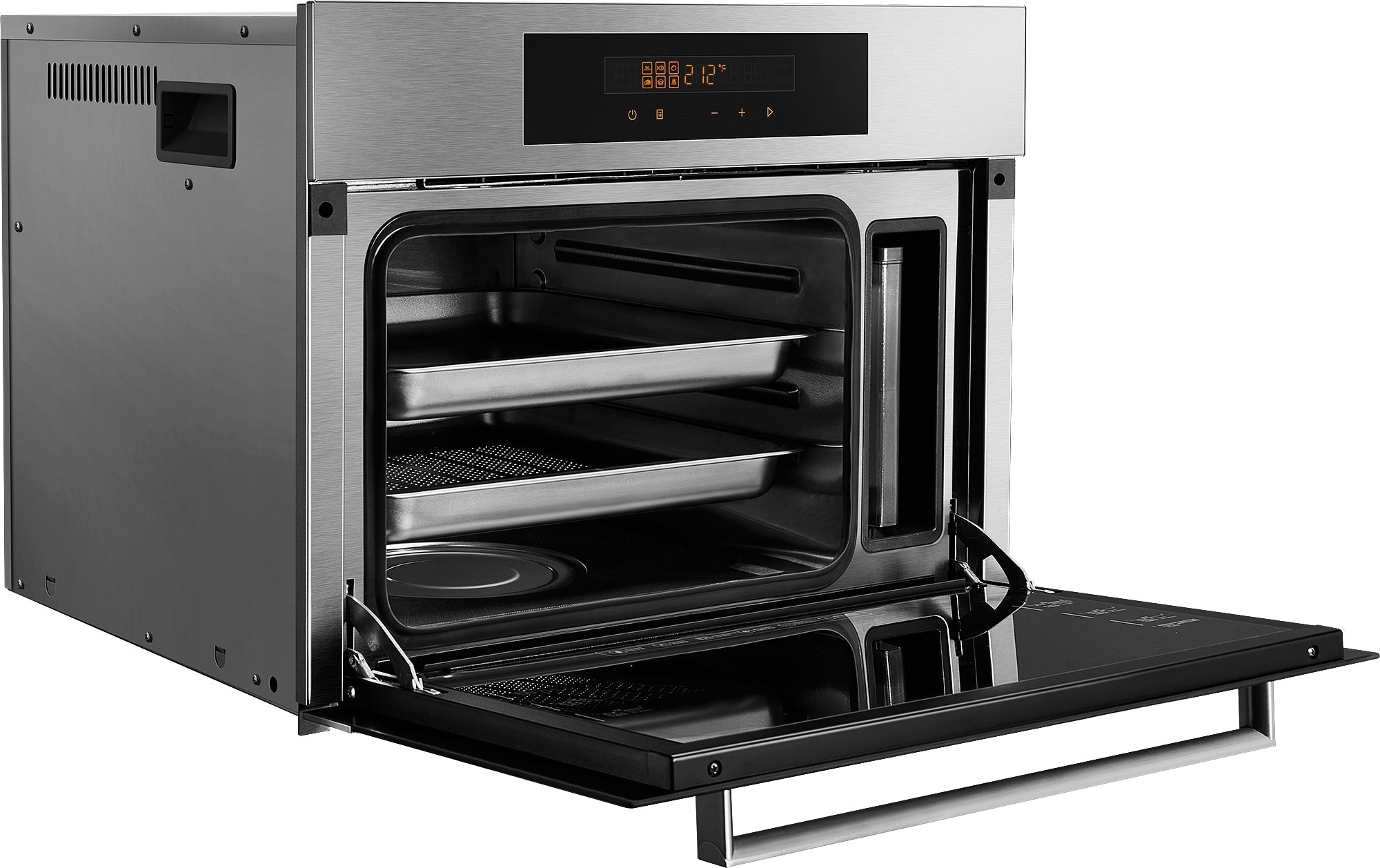 Fotile SCD42 F1 24-Inch Built-In Steam Oven - Stainless Steel Smart Convection Oven for Healthy Cooking | Perfect for Baking, Roasting & Reheating in Modern Kitchens