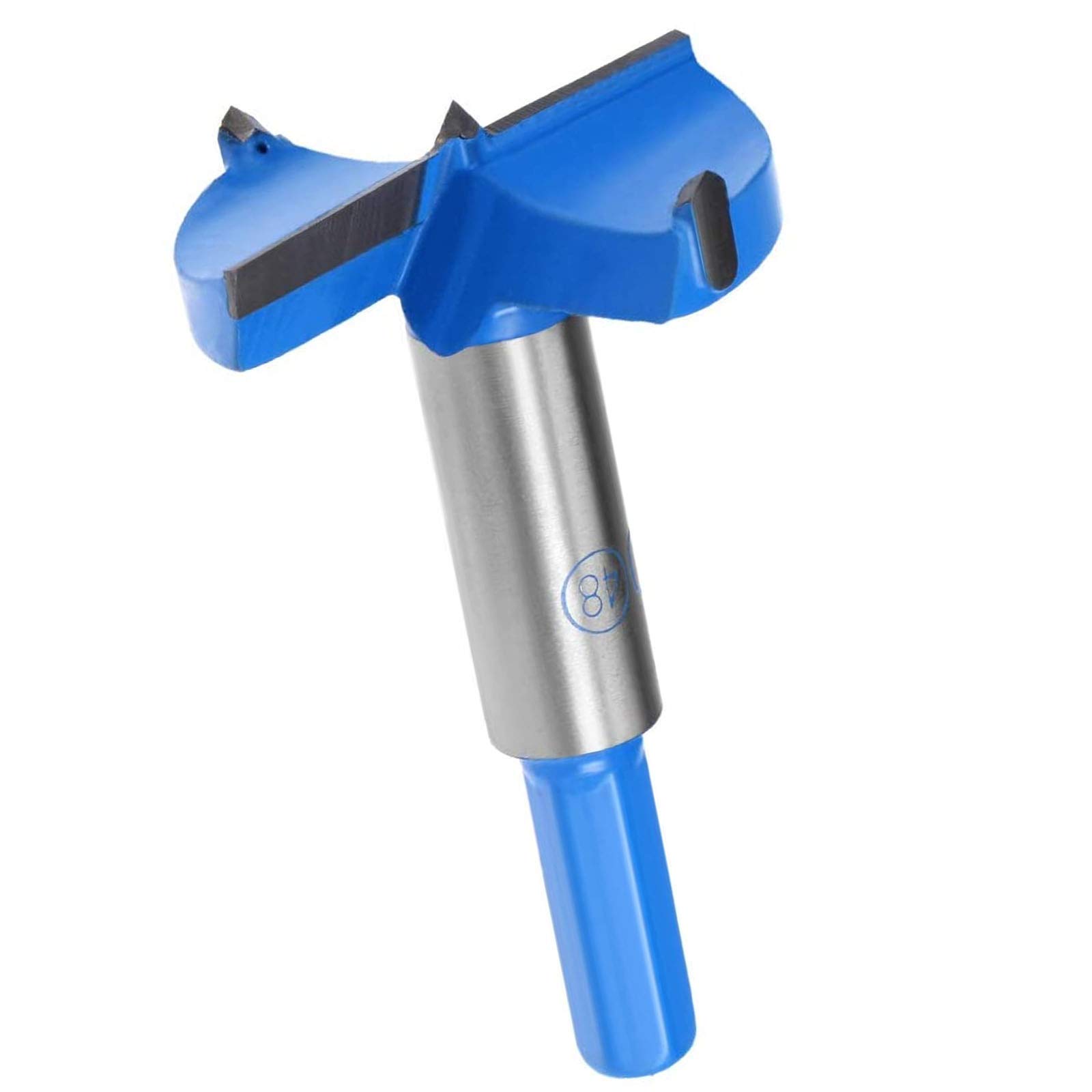 48mm Forstner Drill Bit - Professional Alloy Wood Hole Saw Cutter for Woodworking, Power Rotary Cutting Tool (1Pcs) - Perfect for Cabinet Making, Furniture Repair & DIY Projects