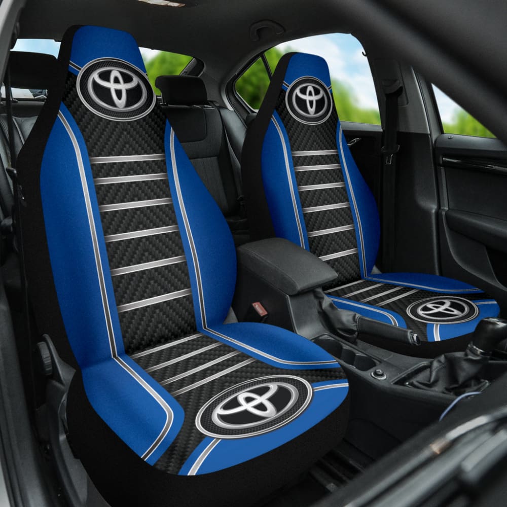 Premium Blue Toyota Car Seat Covers - Custom Fit for Amazing Style & Comfort (Model 2 210701) | Perfect for Road Trips, Daily Commutes & Vehicle Protection