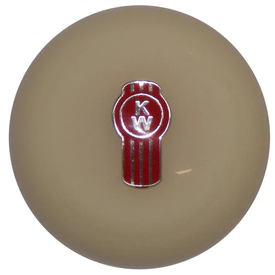 Ivory Kenworth Shift Knob - Premium Truck Gear Shift Knob Replacement for Kenworth Trucks - Perfect for Long Haul Trucking & Custom Truck Upgrades