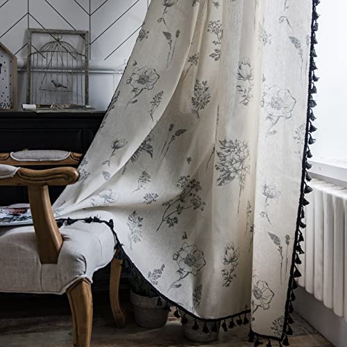B Grey Floral