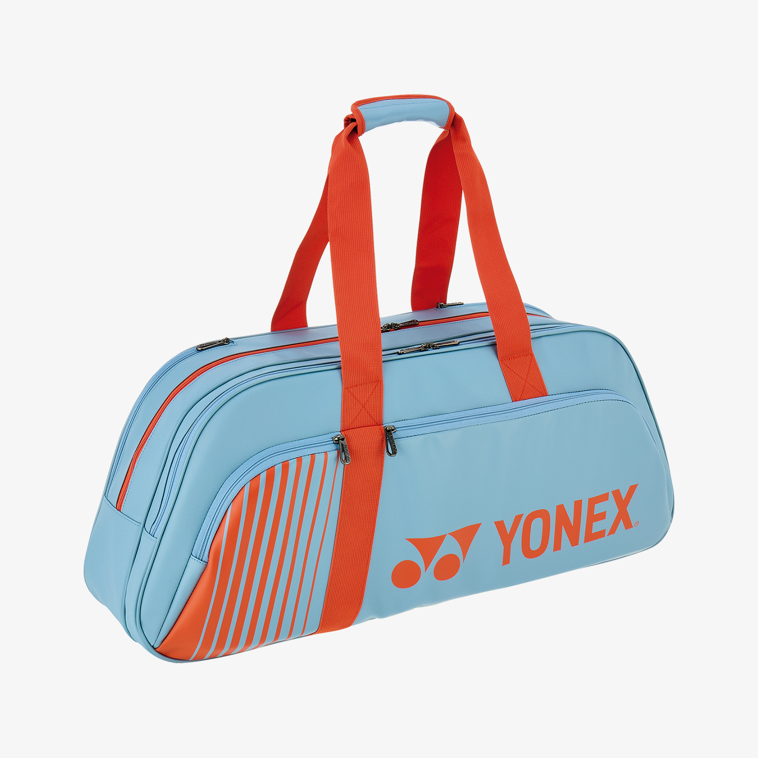Yonex BAG82431WBLG Active Tournament Tennis Badminton Sports Backpack - Lightweight Durable Gym Bag for Men & Women (Blue Gray) | Perfect for Court Training, Travel & Daily Use