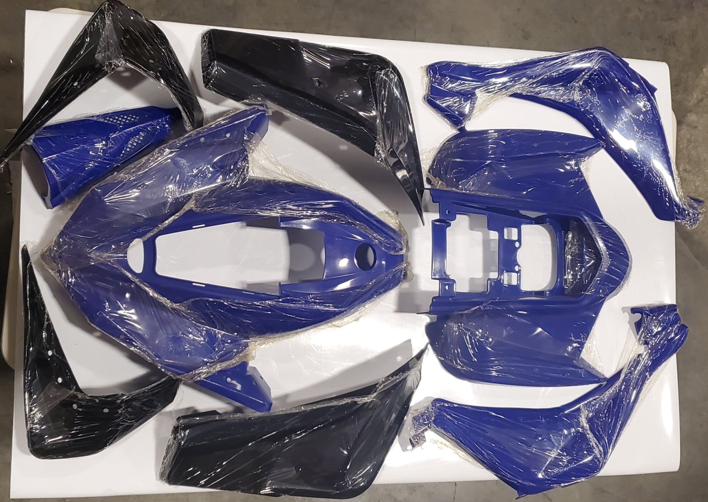 Blazer 125S Body Kit - High-Performance Blue Car Body Kit for Custom Upgrades | Perfect for Racing & Street Style Enhancement