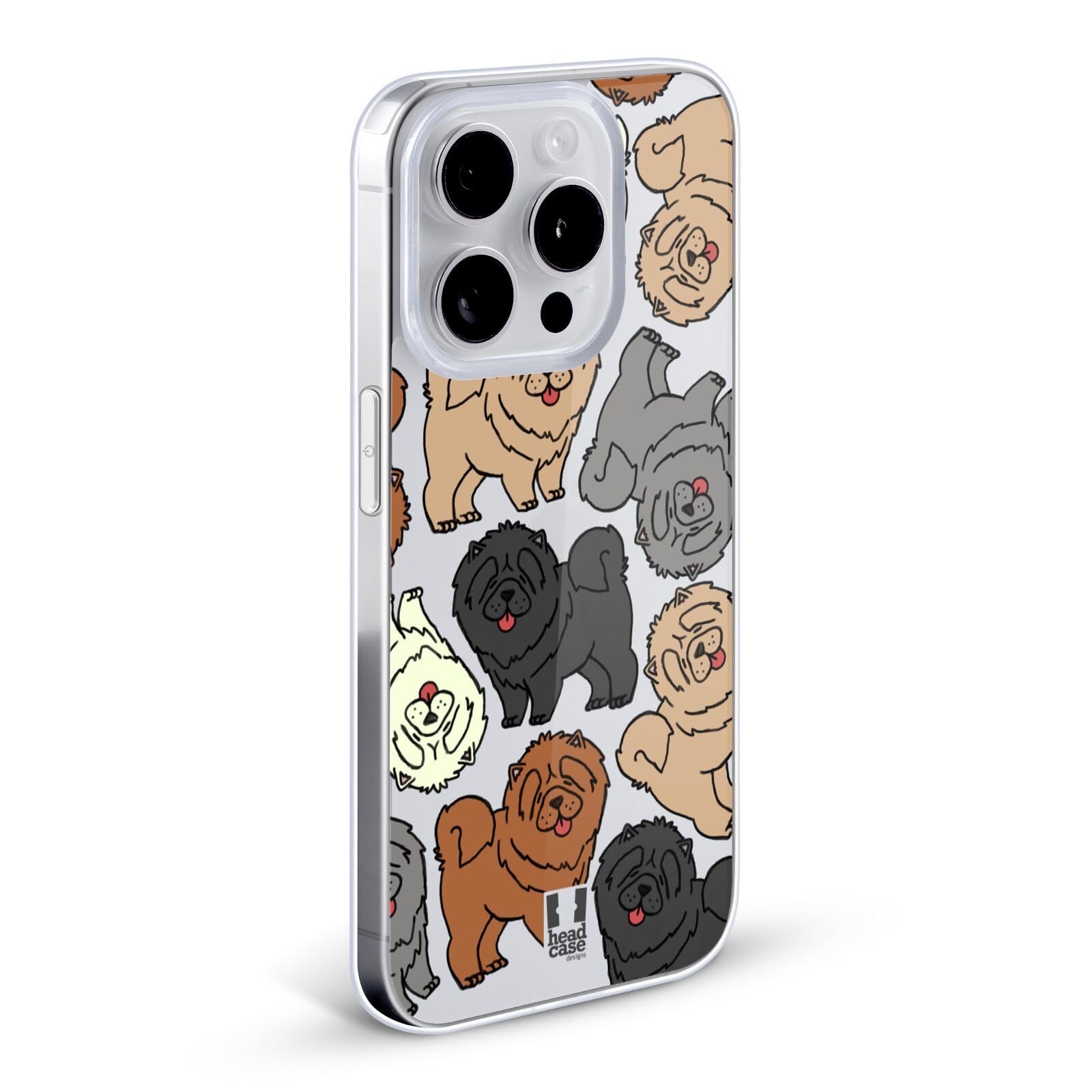 Chow Chow Dog Breed Soft Gel Phone Case - Compatible with iPhone 7 Plus & iPhone 8 Plus | Cute Protective Cover for Dog Lovers | Perfect Gift for Pet Owners & Daily Use