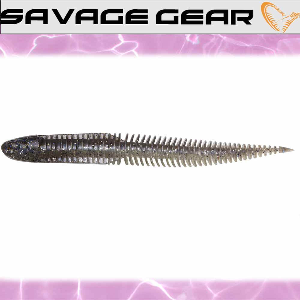 Savage Gear Dragon Tail 8 Inch Soft Plastic Swimbaits - 5 Pack Lures for Bass, Pike, and Walleye Fishing - Perfect for Freshwater and Saltwater Angling