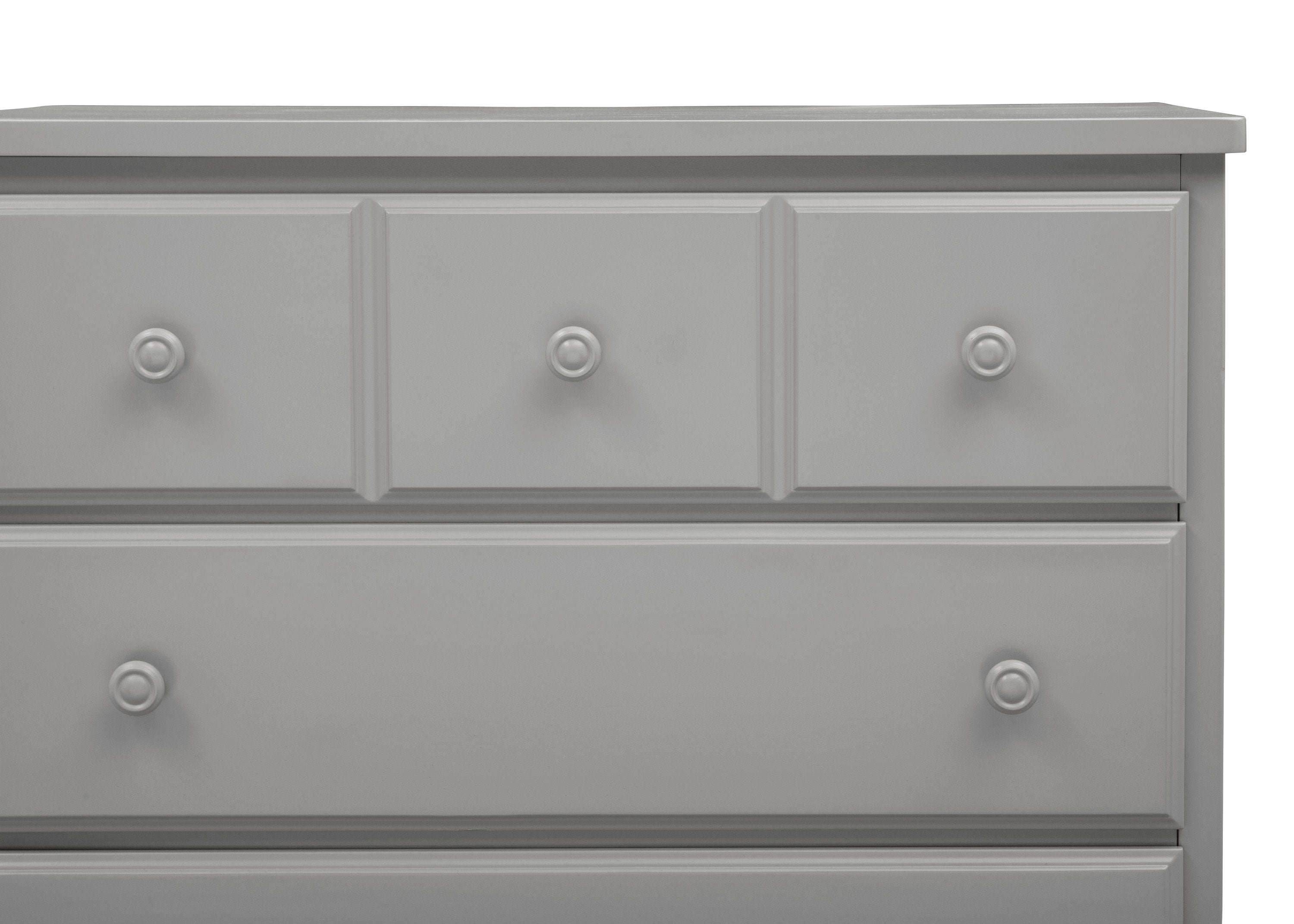 3 Drawer Dresser with Interlocking Drawers - Sturdy Wooden Bedroom Storage Organizer for Clothes, Accessories & Home Decor | Perfect for Bedroom, Nursery, Dorm & Apartment