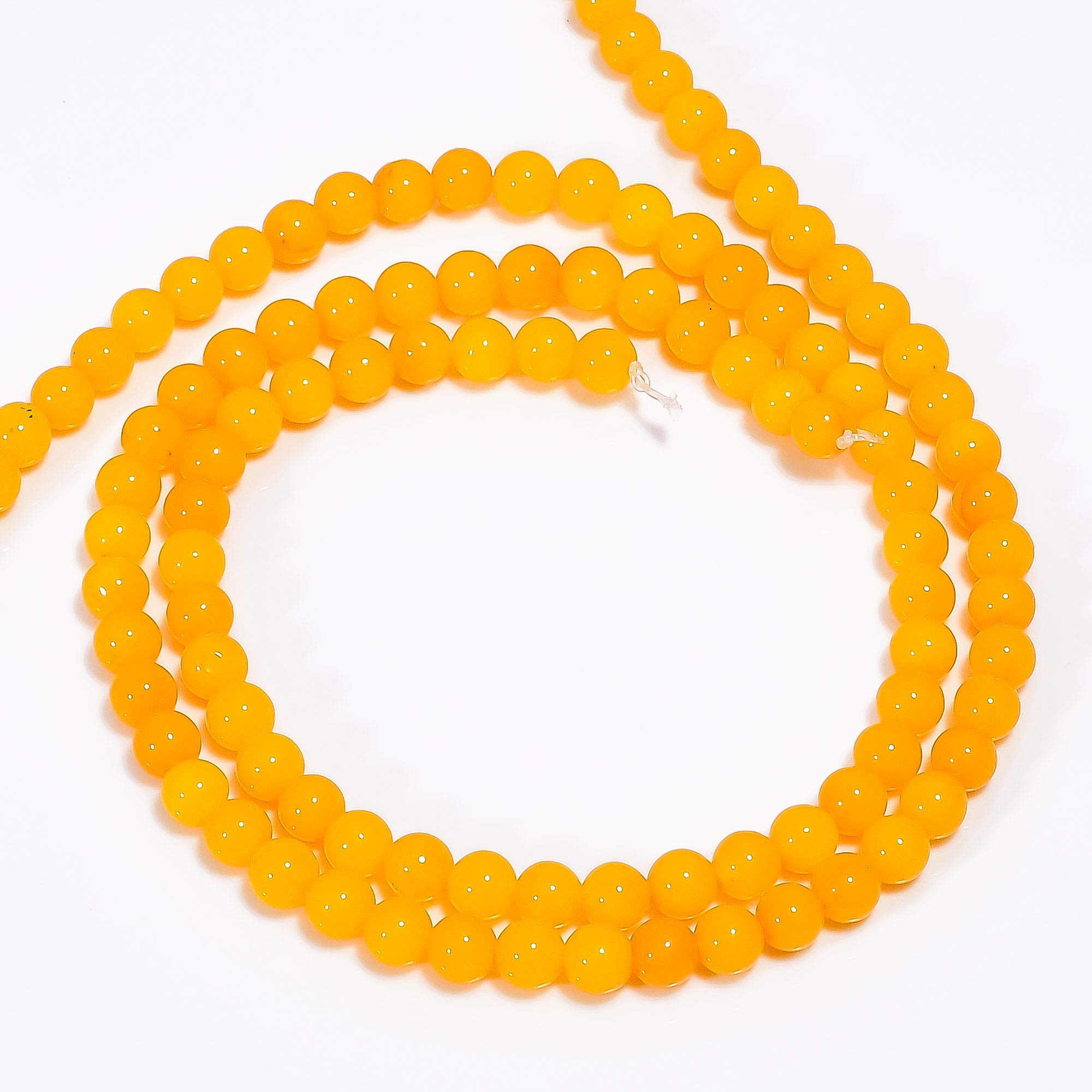 Natural Chalcedony Round Loose Beads 15
