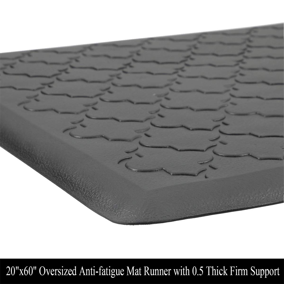 HEBE Anti-Fatigue Kitchen Mat with Non-Slip Backing - 20
