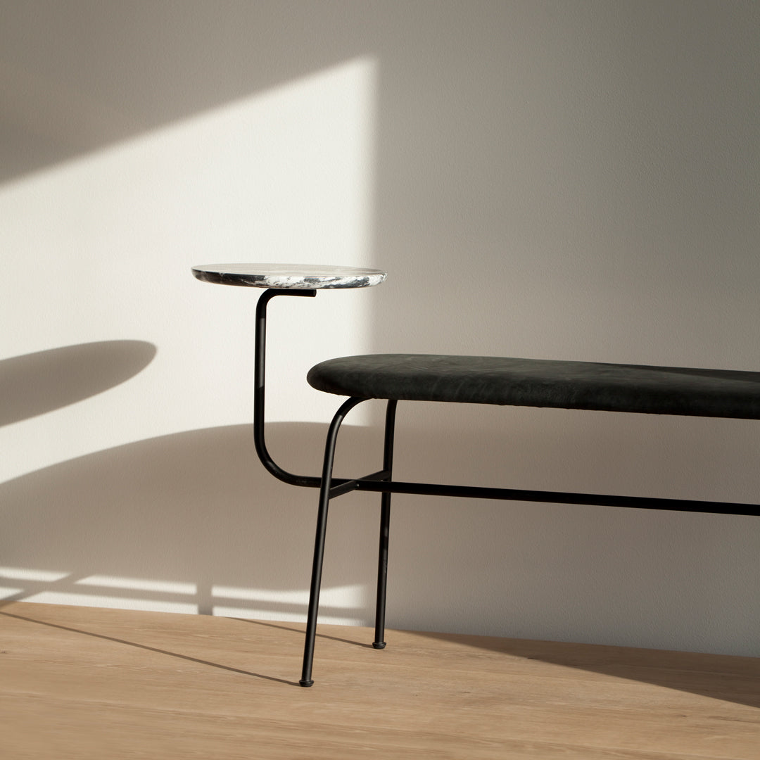Afteroom Bench Menu - Modern Scandinavian Dining Bench for Kitchen, Dining Room & Cafe - Durable Wooden Bench with Minimalist Design for Home & Commercial Use