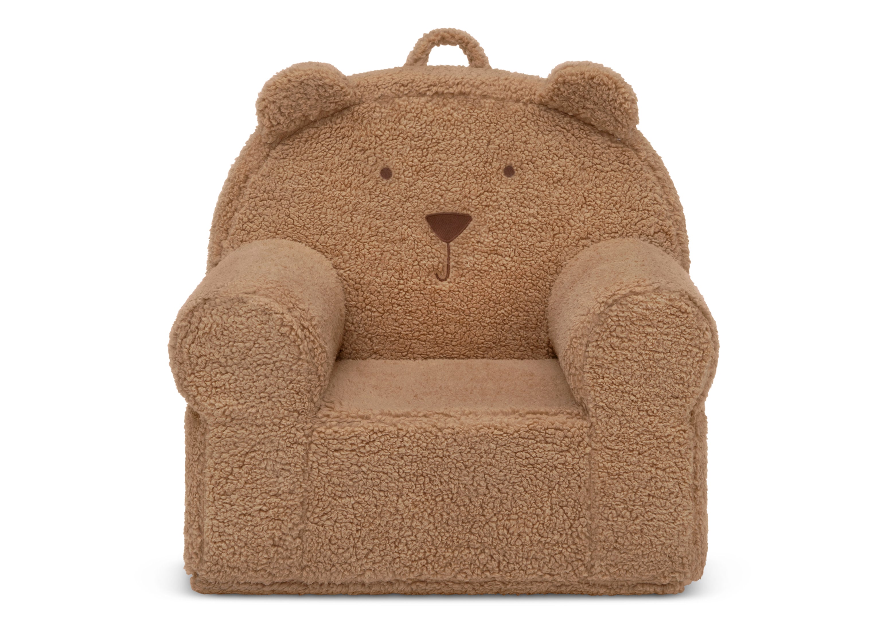 Cozy BabyGap Sherpa Bear Chair - Soft Plush Kids Armchair for Nursery, Bedroom & Playroom - Perfect for Reading, Relaxing & Playtime