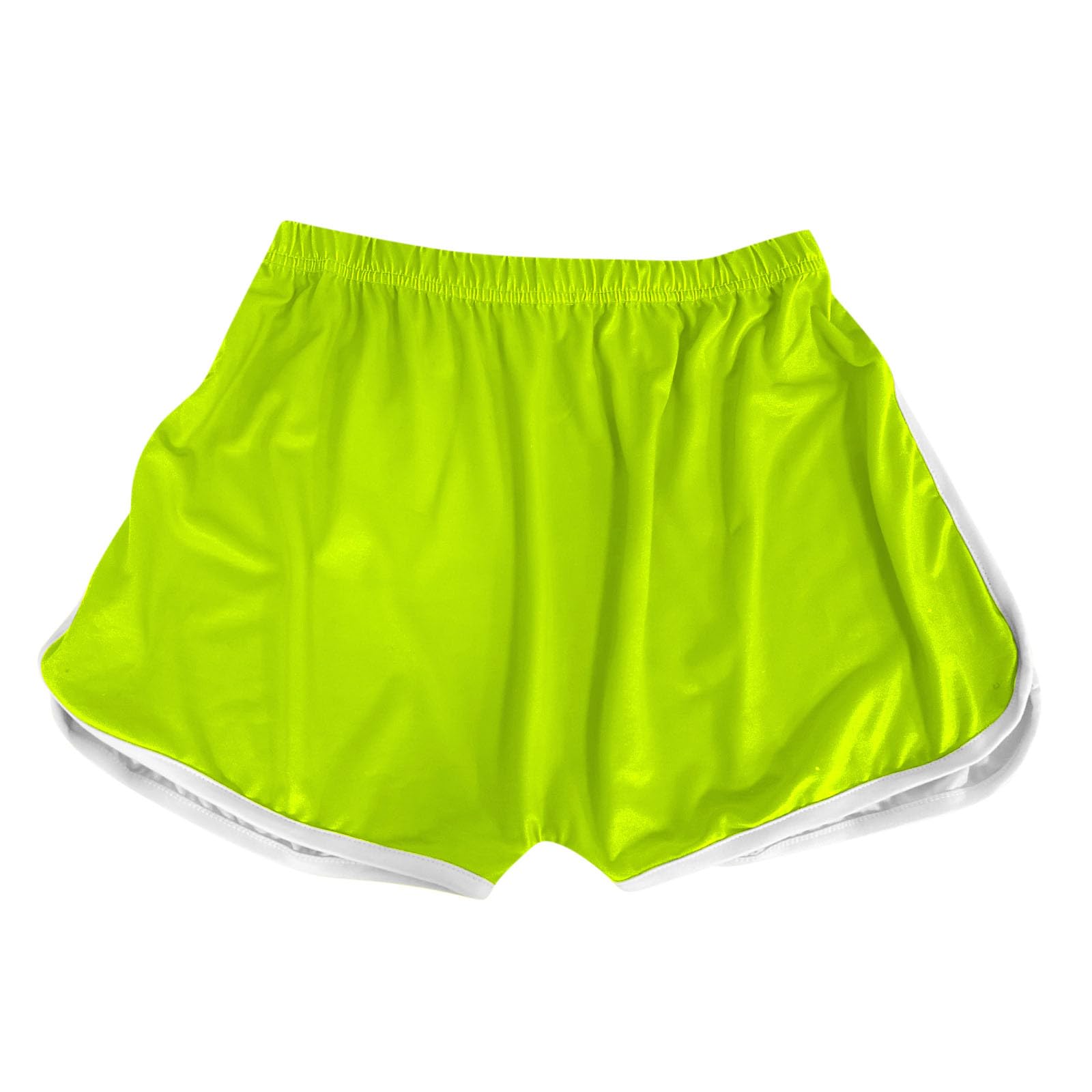 Women's High Waist Stretchy Letter Print Shorts for Yoga & Workout