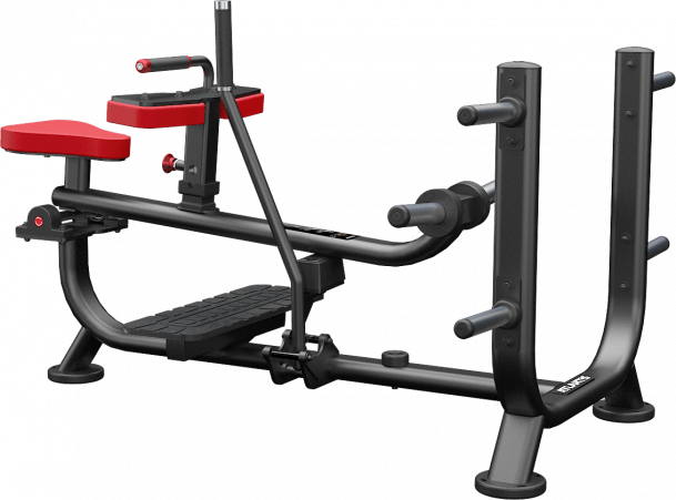 ATLANTIS Seated Calf Machine - Professional Gym Equipment for Home & Commercial Use - Perfect for Leg Workouts, Strength Training & Muscle Building