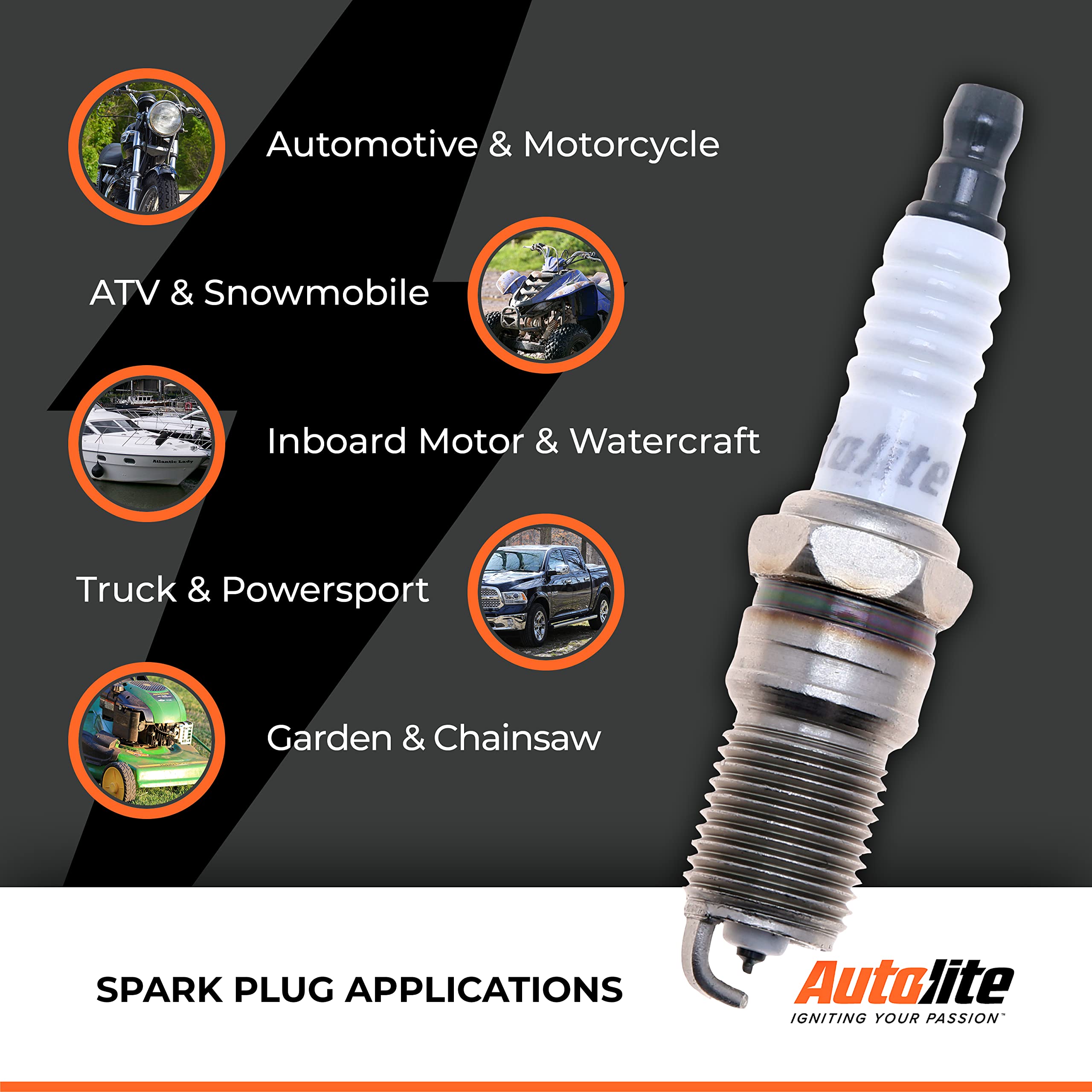 Autolite Iridium XP XP5243 Spark Plug - High Performance Replacement for Cars & Trucks - 1 Pack - Ideal for Improved Fuel Efficiency & Engine Power