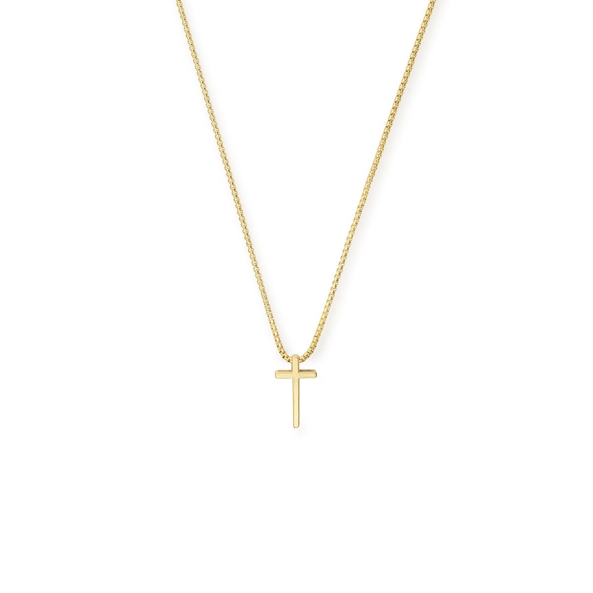 Sterling Silver Cross Necklace for Women & Men - Elegant Religious Jewelry Gift for Baptism, Confirmation & Everyday Wear
