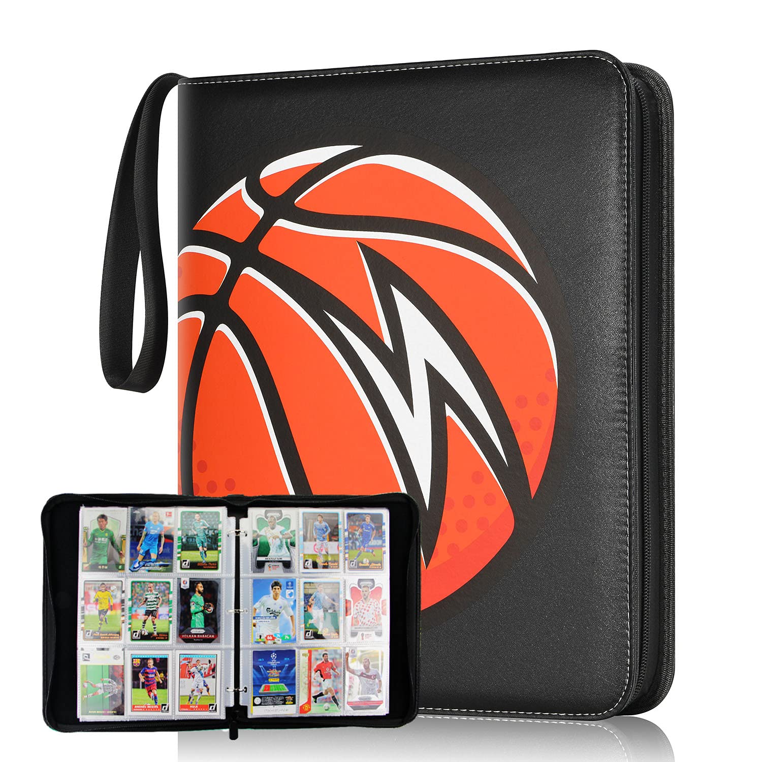PACKAPRO 900 Pocket Sports Card Binder - Trading Card Holder with Protective Sleeves for Basketball, Baseball & Football Cards - Perfect for Collectors, Tournaments & Display Storage