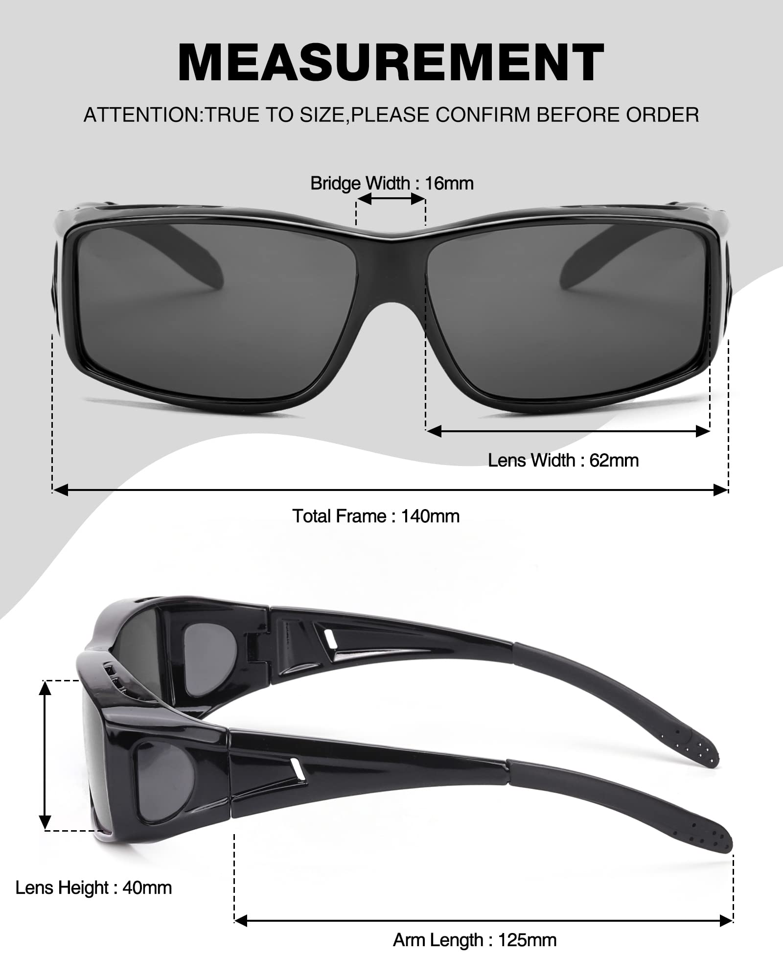 FIMILU 2 Pack Polarized UV400 Protection Wrap Around Sunglasses for Men & Women - Perfect for Driving, Fishing, and Outdoor Activities