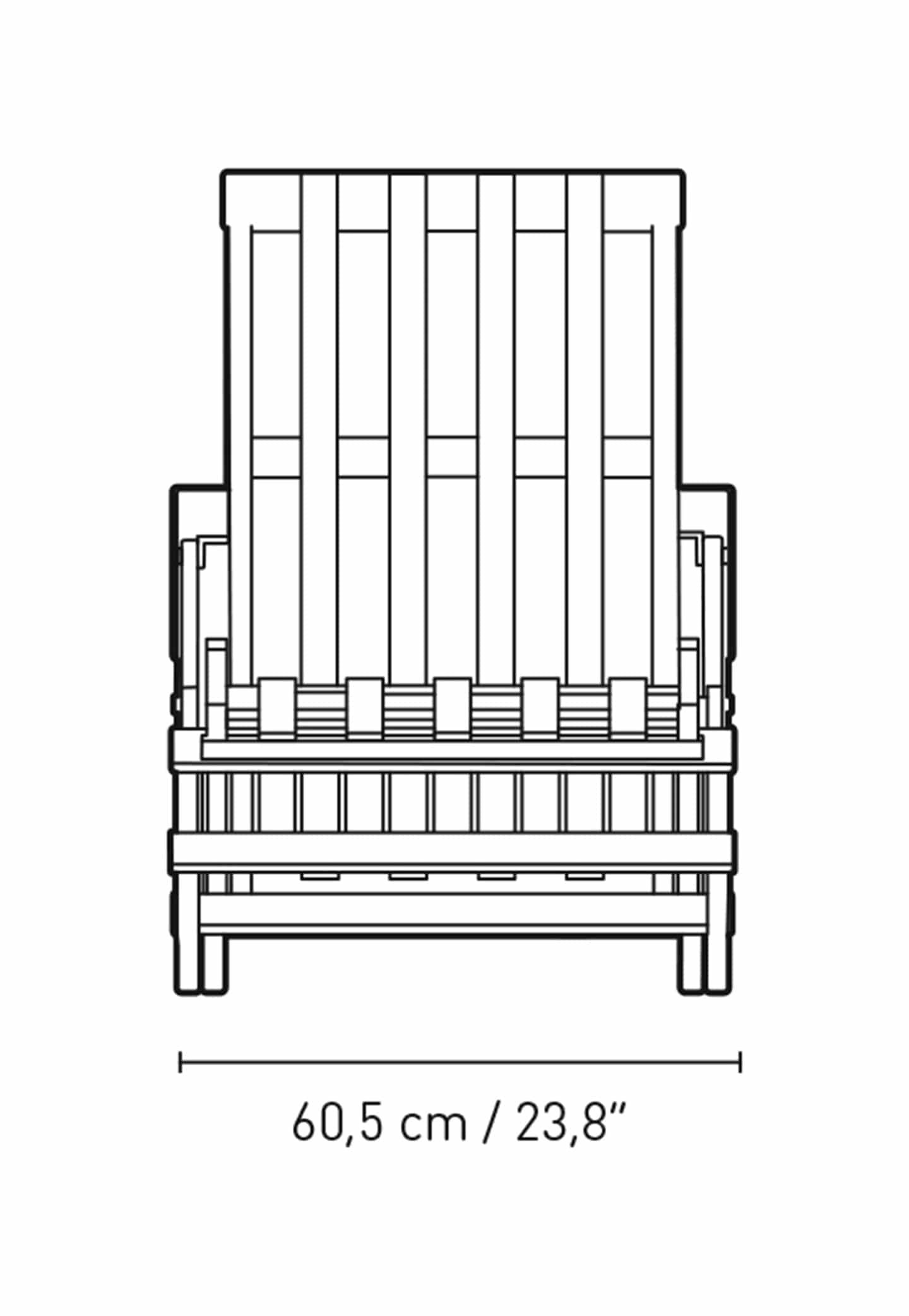 BM Extended Deck Chair - Premium Folding Outdoor Lounge Chair for Patio, Poolside, Beach & Camping - Comfortable & Durable Relaxation Furniture for Backyard, Garden & Travel