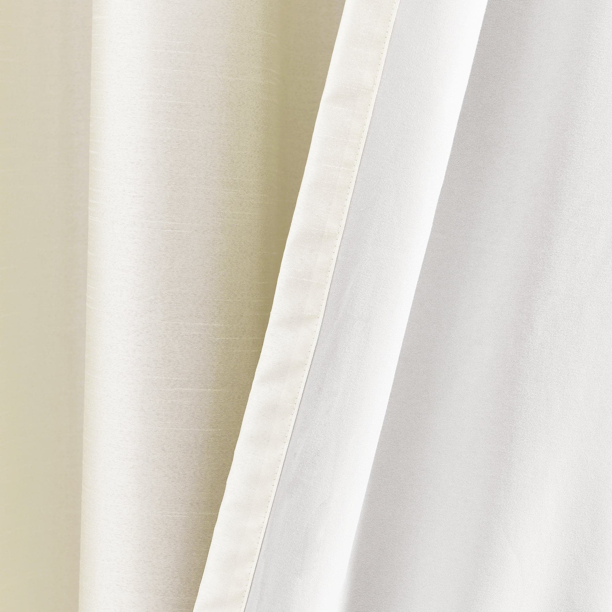 Faux Silk 100% Blackout Window Curtain Panel - Thermal Insulated Room Darkening Drapes for Bedroom & Living Room - Noise Reducing & Energy Saving Home Decor