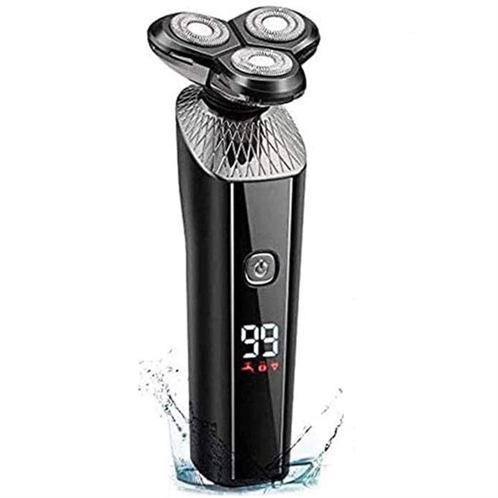 Best Men's Electric Shaver - 3-in-1 Waterproof Rotary Shaver with Rechargeable Battery | Perfect for Travel, Gym & Daily Shaving