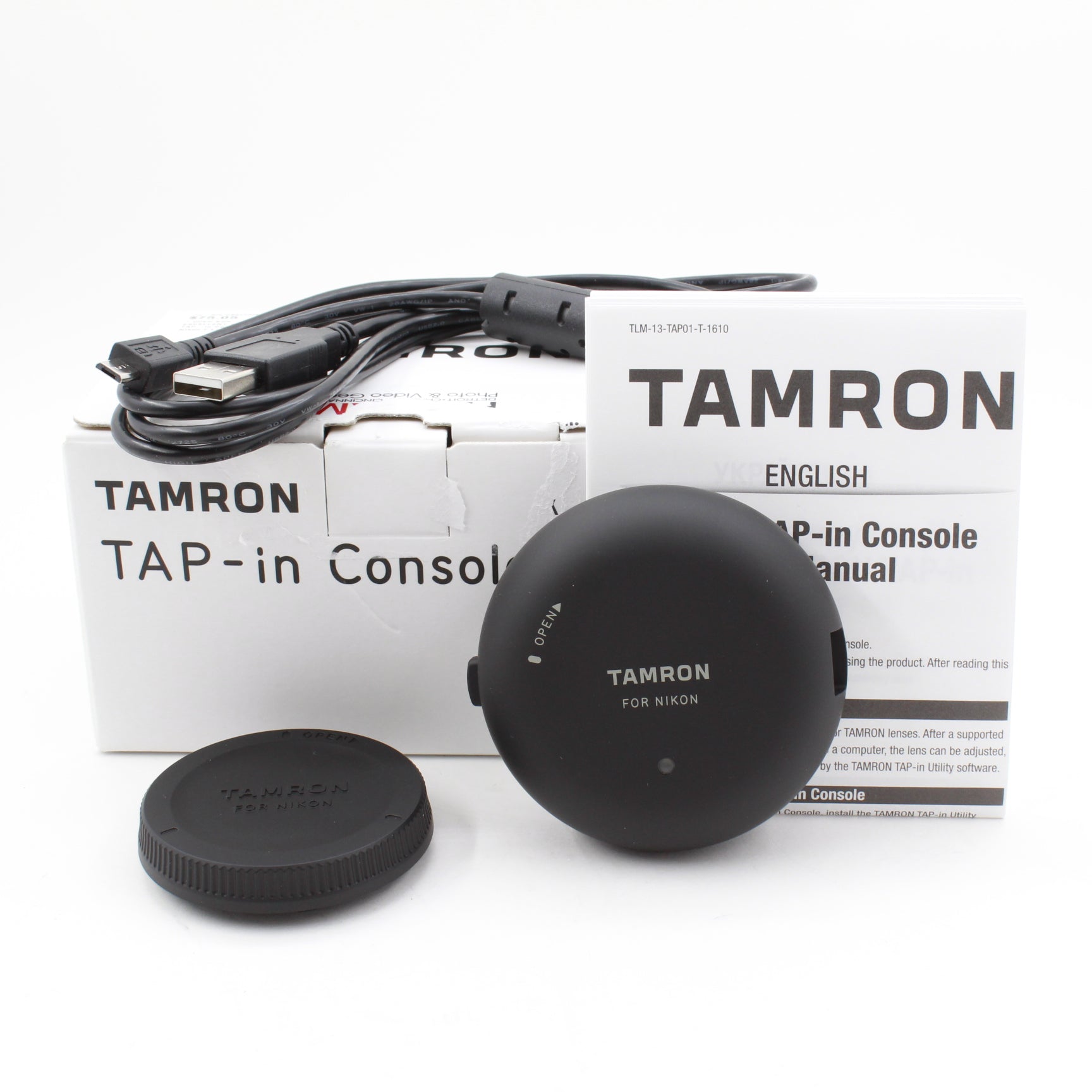 Tamron TAP-in Console for Nikon F Mount Lenses - Open Box Excellent Condition | DSLR Lens Calibration Tool for Professional Photography & Videography