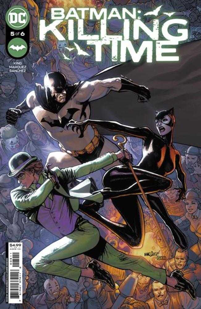 Batman Killing Time #5 (Of 6) Cover A David Marquez - DC Comics Graphic Novel, Superhero Action Adventure - Perfect for Collectors & Comic Book Fans