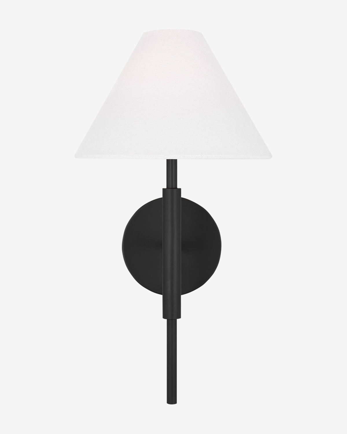 Porteau Medium Sconce Wall Light - Modern Brass Wall Sconce with Adjustable Arm for Bedroom, Living Room & Hallway Lighting
