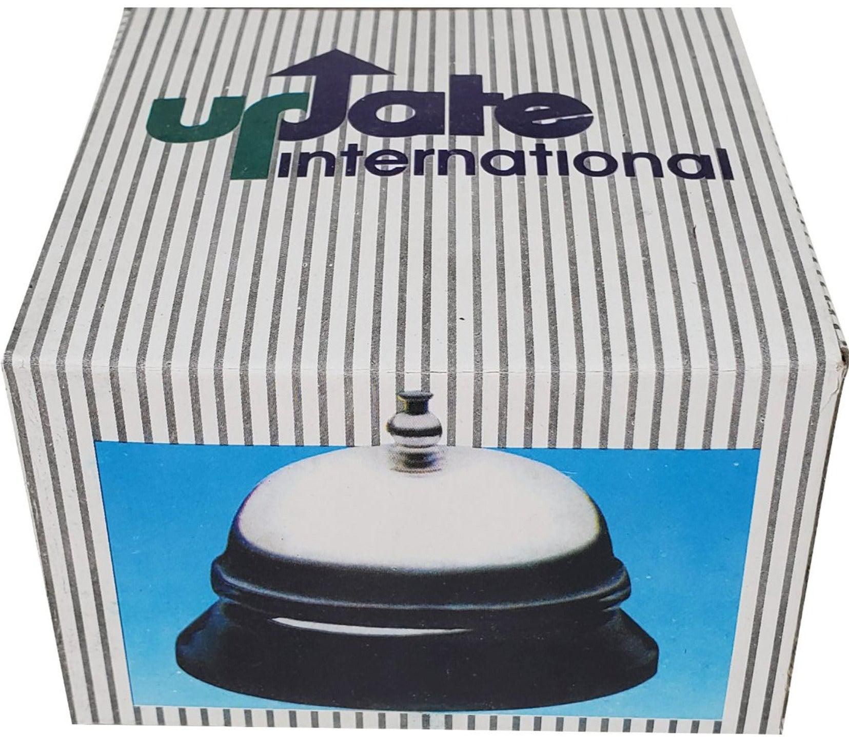 Call Bell with Chrome Finish - Elegant Desk or Service Bell for Restaurants, Offices, and Home Use