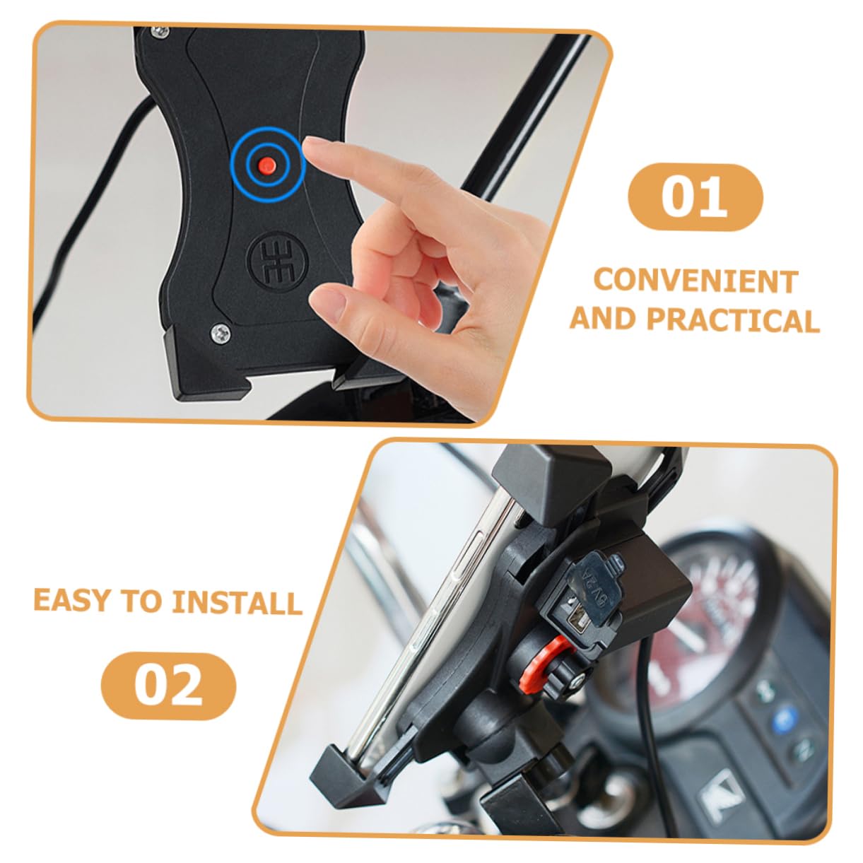 Universal Phone Stand Holder - Adjustable Phone Mount Bracket for Desk, Car & Travel - Compatible with iPhone, Samsung & All Smartphones - Perfect for Watching Videos, Video Calls & Hands-Free Use