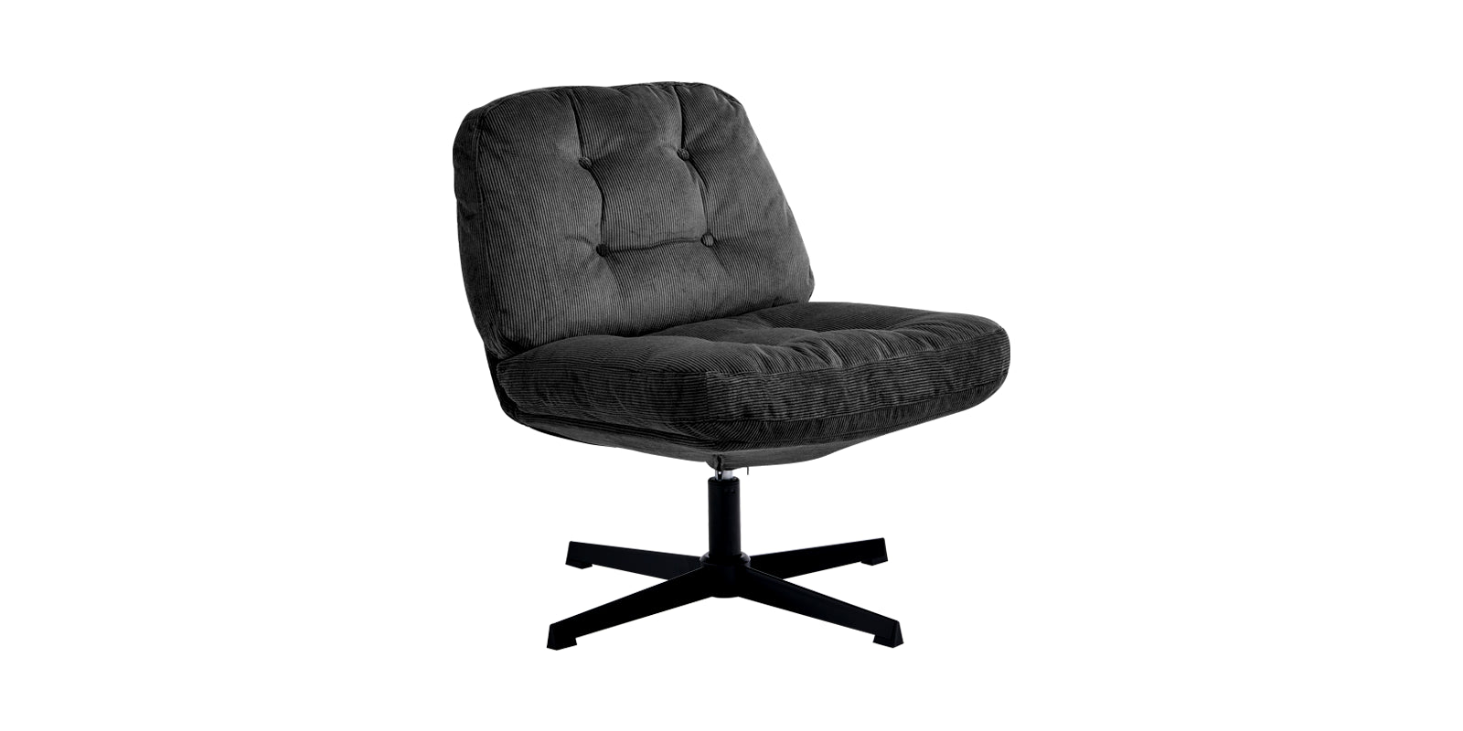 Nouhaus Balloon Swivel Chair - 360 Degree Rotating Modern Accent Chair for Living Room, Bedroom & Office - Comfortable Lounge Chair with Ergonomic Design for Relaxing, Reading & Working