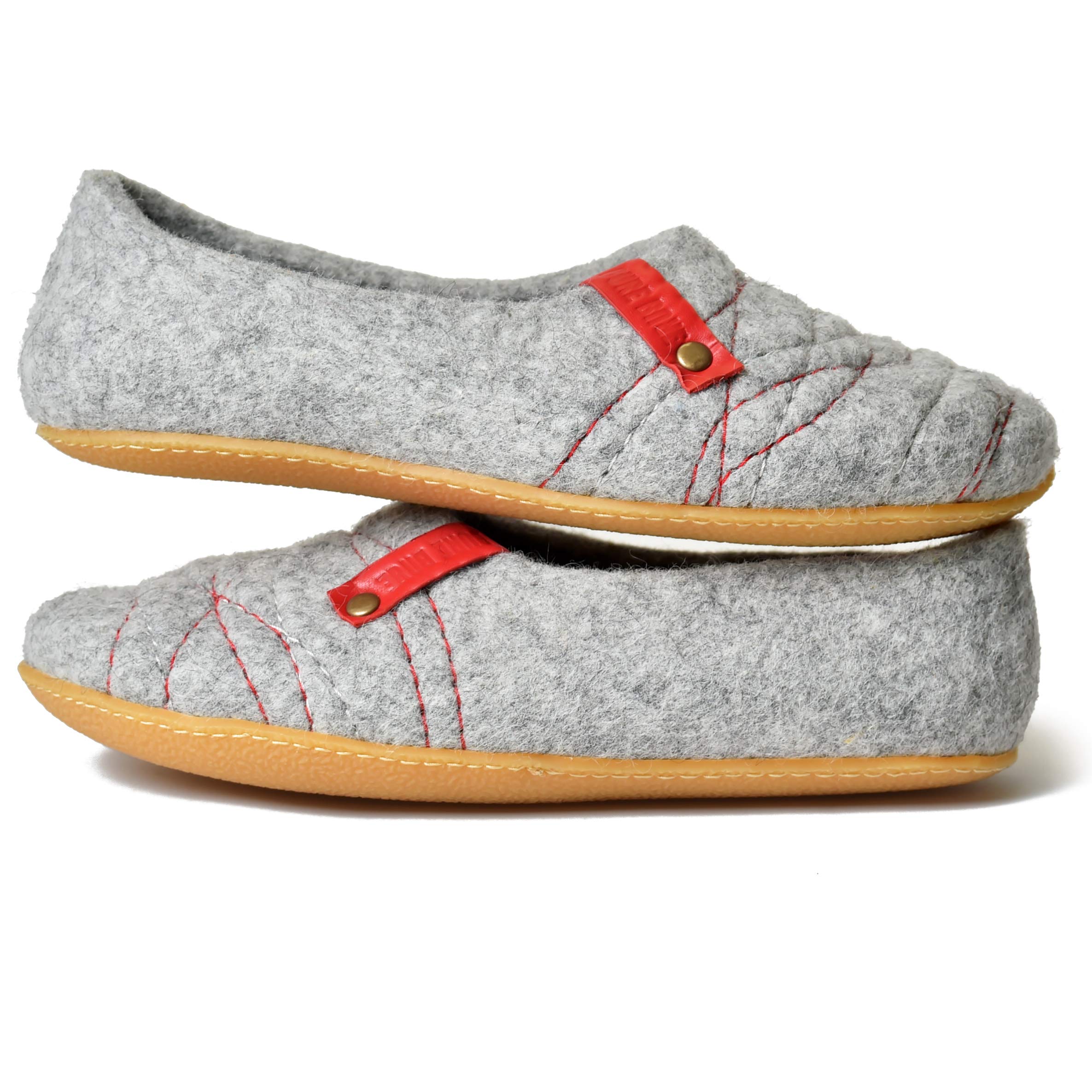 Cozy Women's Felted Wool Slippers - Handmade Boiled Wool House Shoes with Personalization Option - Perfect Gift for Her - Ideal for Indoor Comfort, Winter Warmth & Relaxation at Home