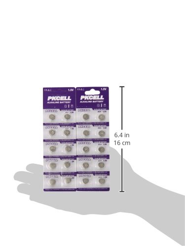 BlueDot Trading AG9 SR45 SG9 LR45 Alkaline Button Cell Batteries - 20 Count Pack for Hearing Aids, Watches, Calculators, Thermometers | Long-Lasting Power for Medical Devices & Electronics