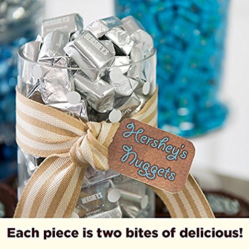 HERSHEY'S Assorted Chocolate Candy Nuggets - 33.9 oz Bulk Pack for Parties, Gifts & Office Snacks | Milk Chocolate, Cookies 'n' Creme & Almond Varieties