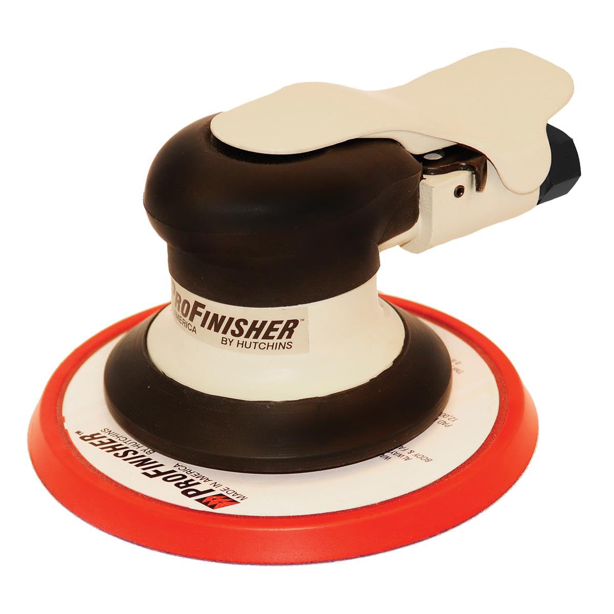 Hutchins 700H Professional Air Sander - Heavy Duty Pneumatic Orbital Sander for Woodworking, Auto Body Repair & Metal Polishing - Perfect for DIY Projects & Professional Workshops
