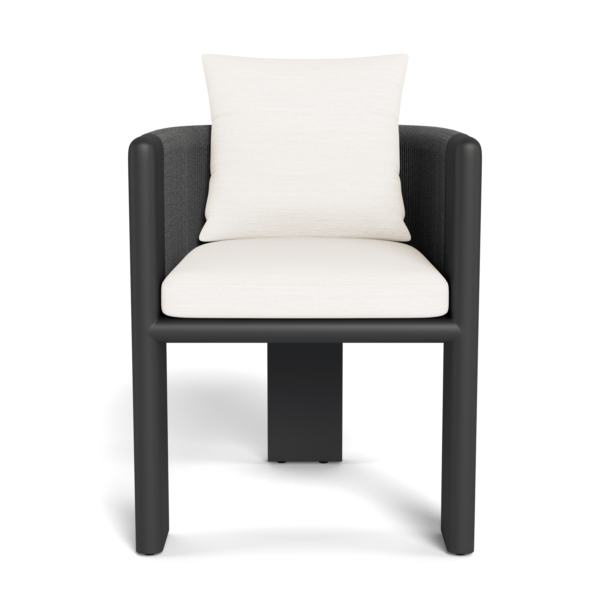 Palm Beach Aluminum Dining Chair - Outdoor Patio Furniture Set for Poolside, Garden, and Backyard Relaxation