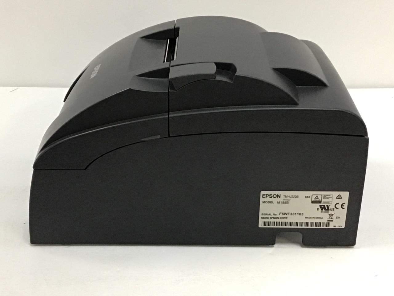 TM-U220B High-Speed Thermal POS Receipt Printer for Retail & Restaurant - Compact, Reliable, USB/Ethernet Connectivity - Perfect for Checkout Counters, Drive-Thrus & Small Businesses