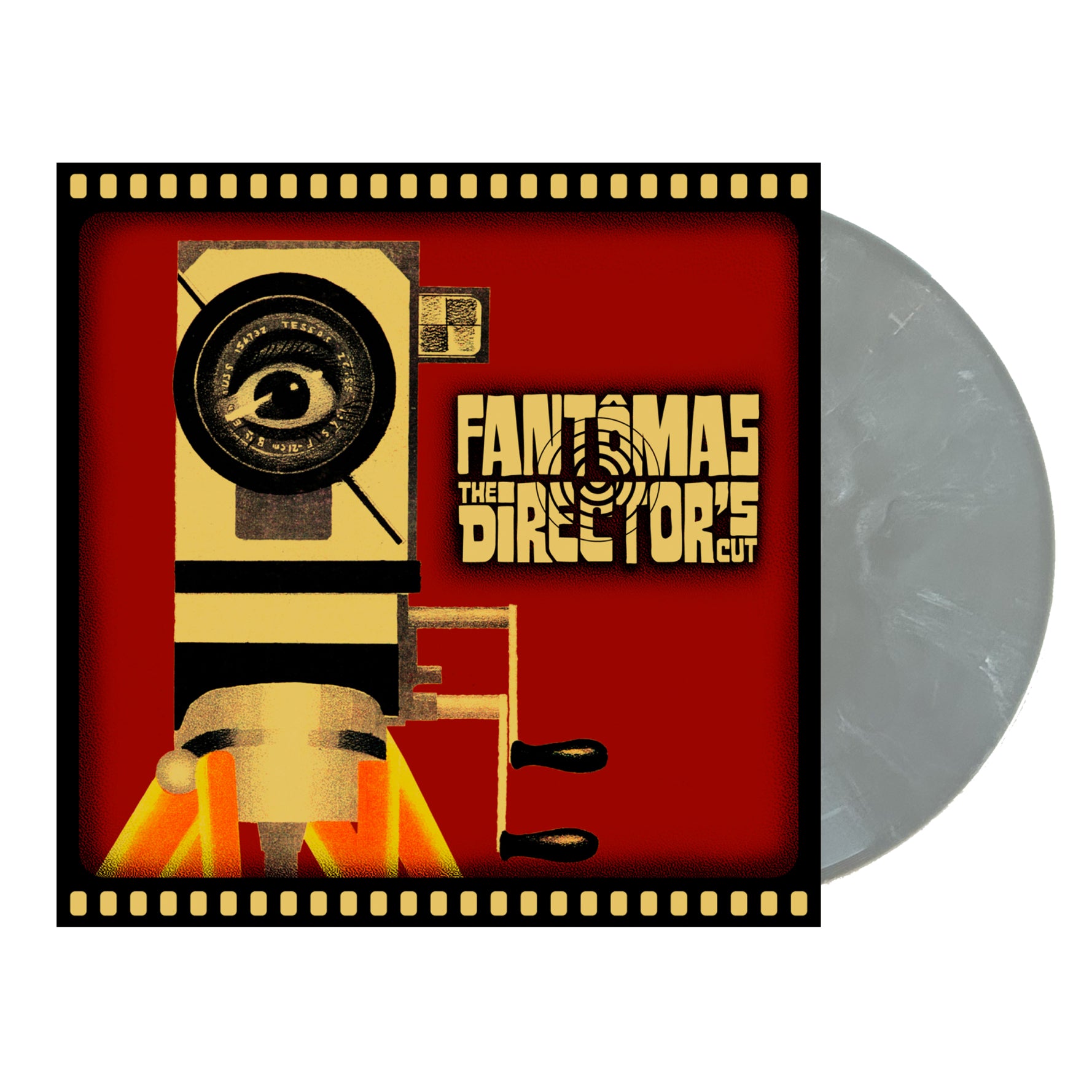 FANTOMAS 'Director's Cut' Limited Edition SILVER Vinyl LP Record - Perfect for Music Collectors & Audiophiles, Great for Home Listening & Gift Giving