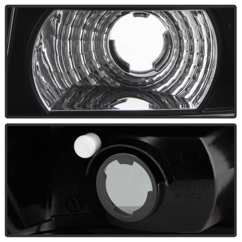 Spyder Auto 5005502 Euro Style LED Tail Lights - Black/Clear Smoke Lens - Compatible with [Vehicle Model] - Enhances Rear Visibility & Style for Night Driving