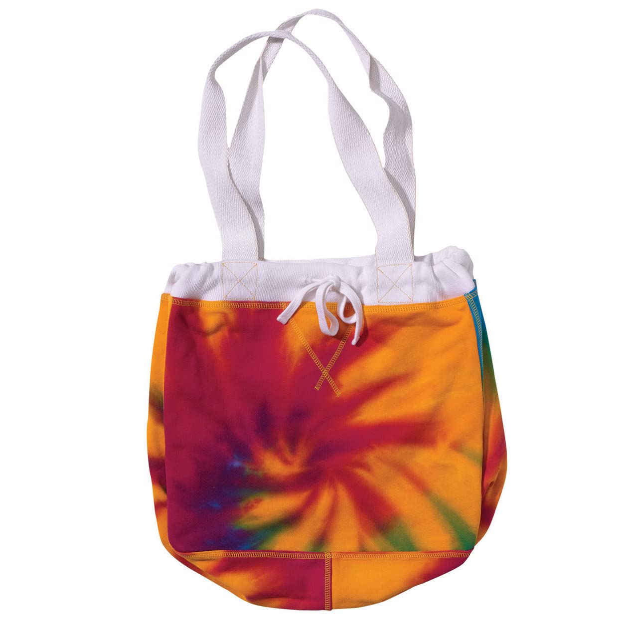 MV Sport Pro-Weave Large Everyday Fleece Travel Tote Bag with Draw Cords - Lightweight & Durable Gym Bag for Women - Perfect for Work, Shopping, Yoga & Weekend Getaways