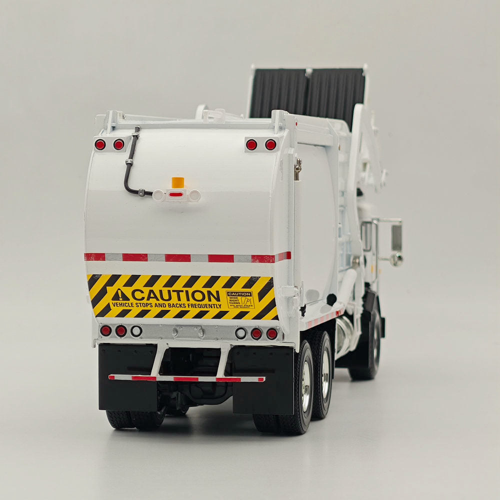 1/34 Scale FIRST GEAR Peterbilt 520 with Wittke Front End Load Refuse Truck Diecast Metal Replica Model - Collectible Toy for Truck Enthusiasts & Display Scenes