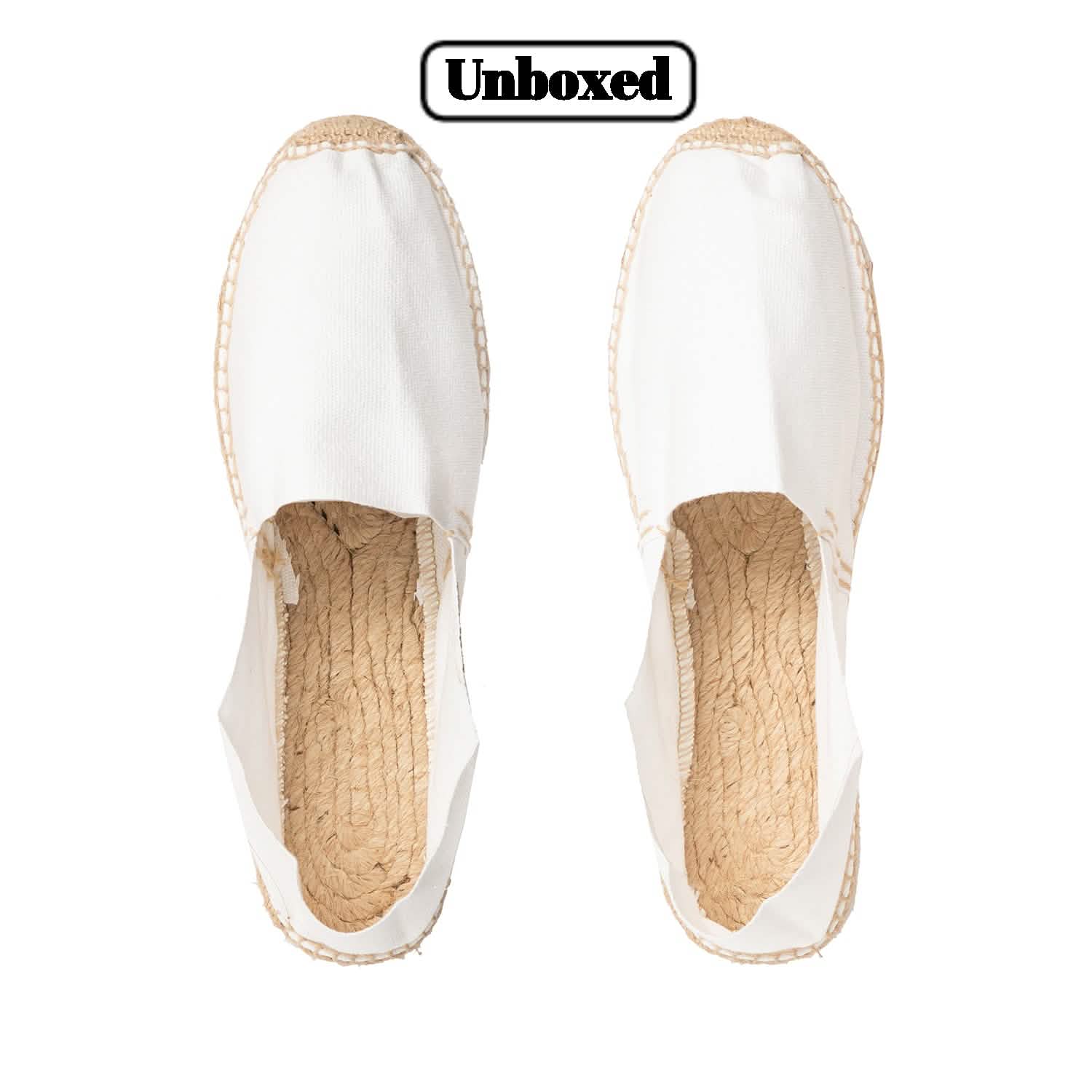 Men's Comfortable Cotton Blend Espadrilles with Jute Sole - Casual Summer Shoes for Beach, Vacation & Everyday Wear