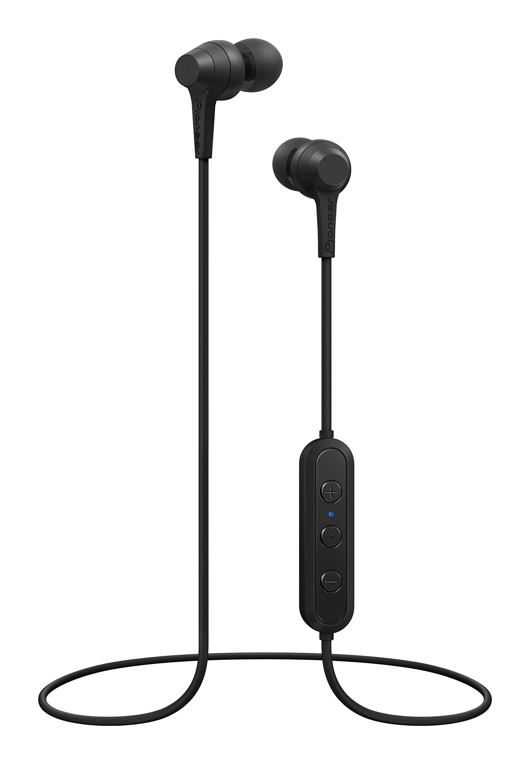PIONEER SE-C4BT-B Wireless In-Ear Headphones with Direct Mount - Black | Perfect for Running, Gym, Commuting & Travel