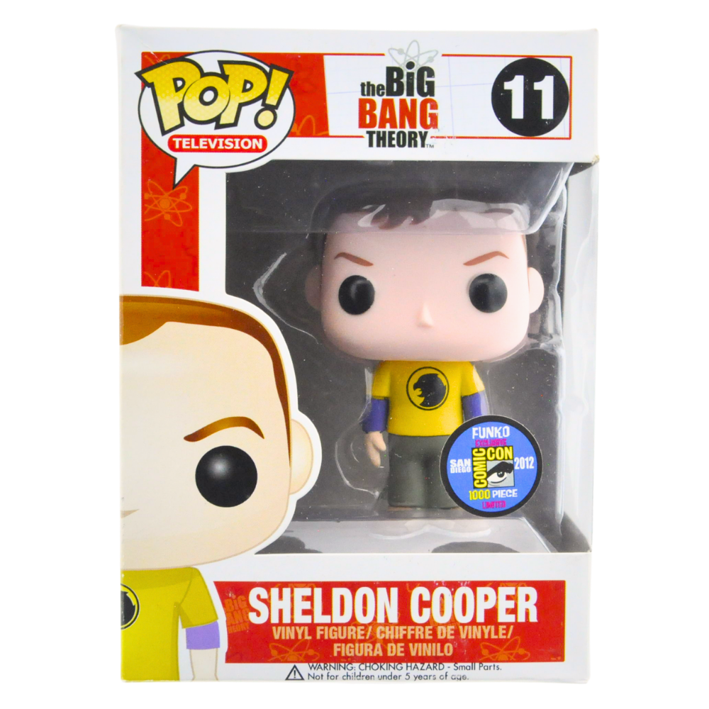 Funko Pop! Sheldon Cooper as Hawkman - Big Bang Theory SDCC 2012 Exclusive Limited Edition /1000 - Collectible Vinyl Figure for Fans & Display