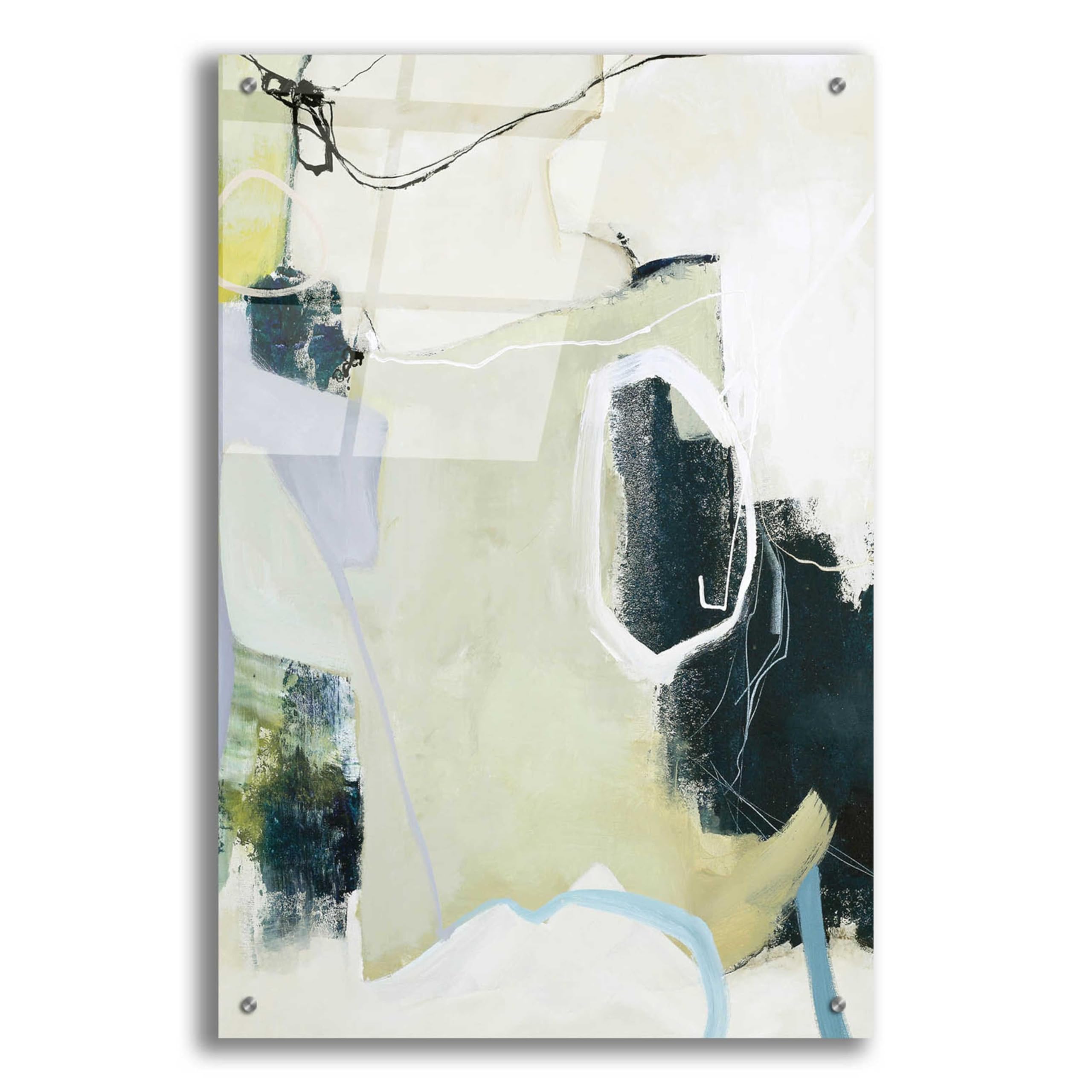 Epic Art 'Art Remix 1' by Design Fabrikken - Modern Acrylic Glass Wall Art Decor 24