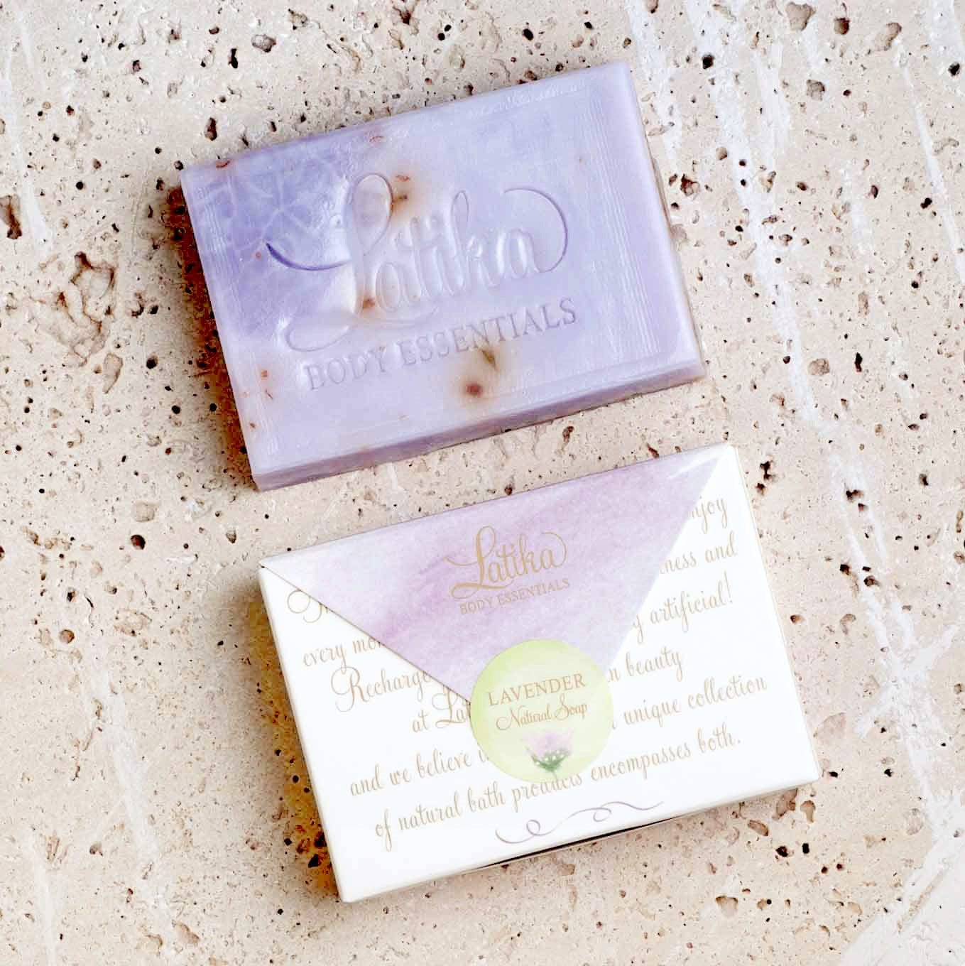 Lavender Natural Soap - Organic Handmade Bar Soap for Sensitive Skin | Relaxing Aromatherapy, Moisturizing & Gentle Cleansing | Perfect for Bath, Shower & Gift Giving