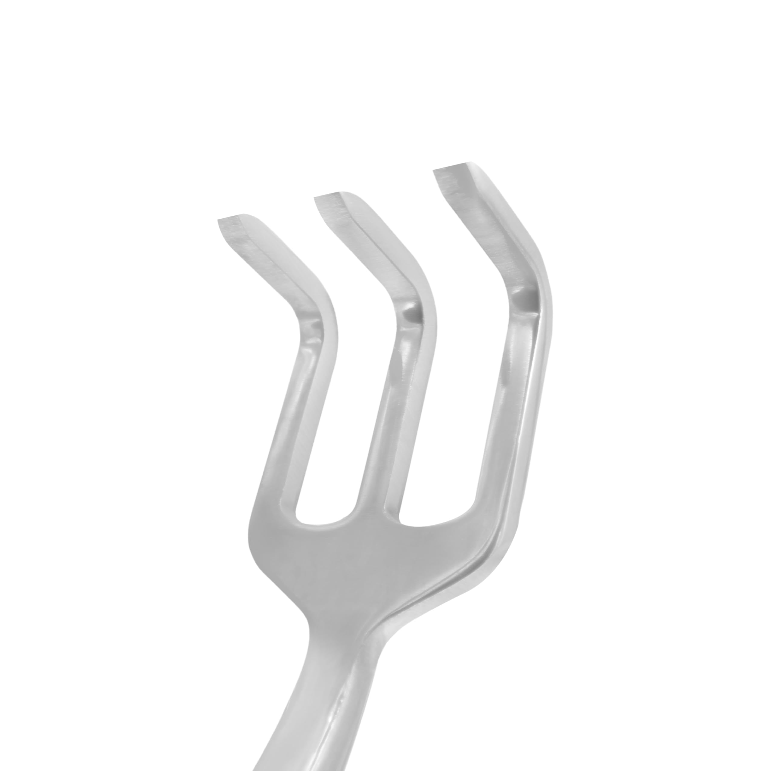 Zenport 15308A-12PK 3-Prong Cultivator with Ergonomic Grip - 14 Inch Polished Aluminum Garden Tool (Box of 12, Black) for Weeding, Soil Aeration & Gardening