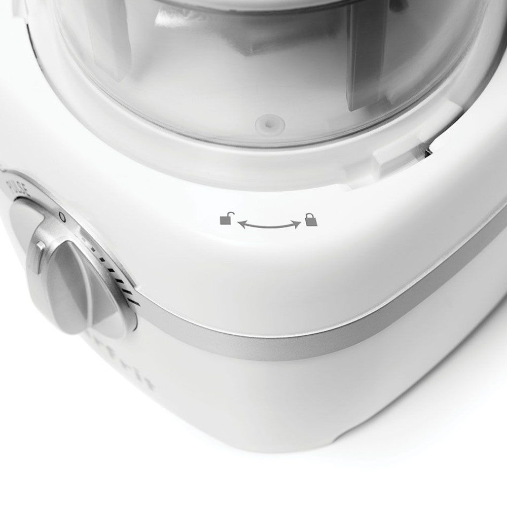 STARFRIT 24220 Food Chopper - 3.5 Cup Capacity, Manual Vegetable & Fruit Dicer, Onion Mincer with Stainless Steel Blades - Perfect for Meal Prep, Salad Making & Salsa Dicing