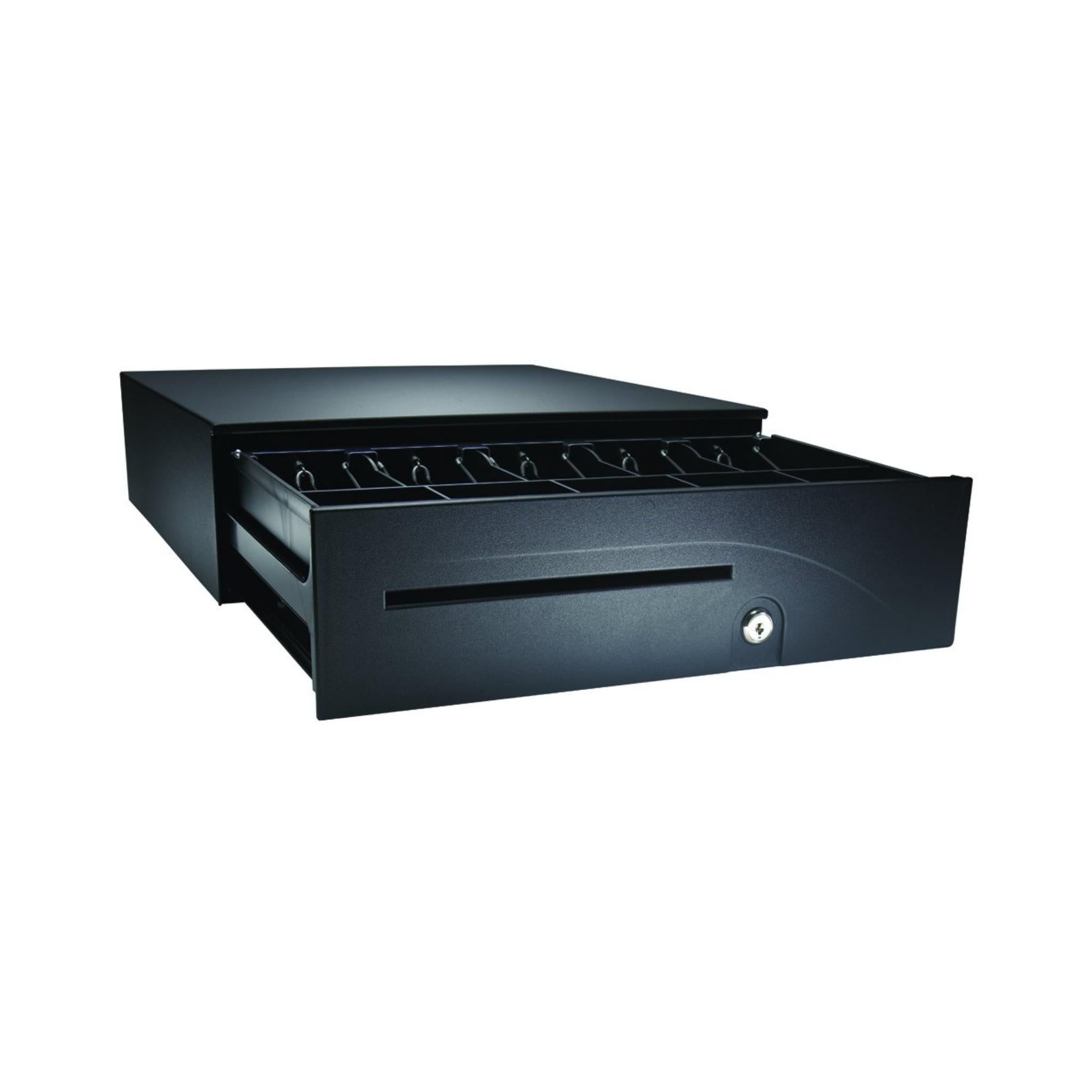 APG Dual Media Slot MultiPro Universal Cash Drawer for POS Systems - Ideal for Retail Stores, Restaurants, and Business Checkout Counters