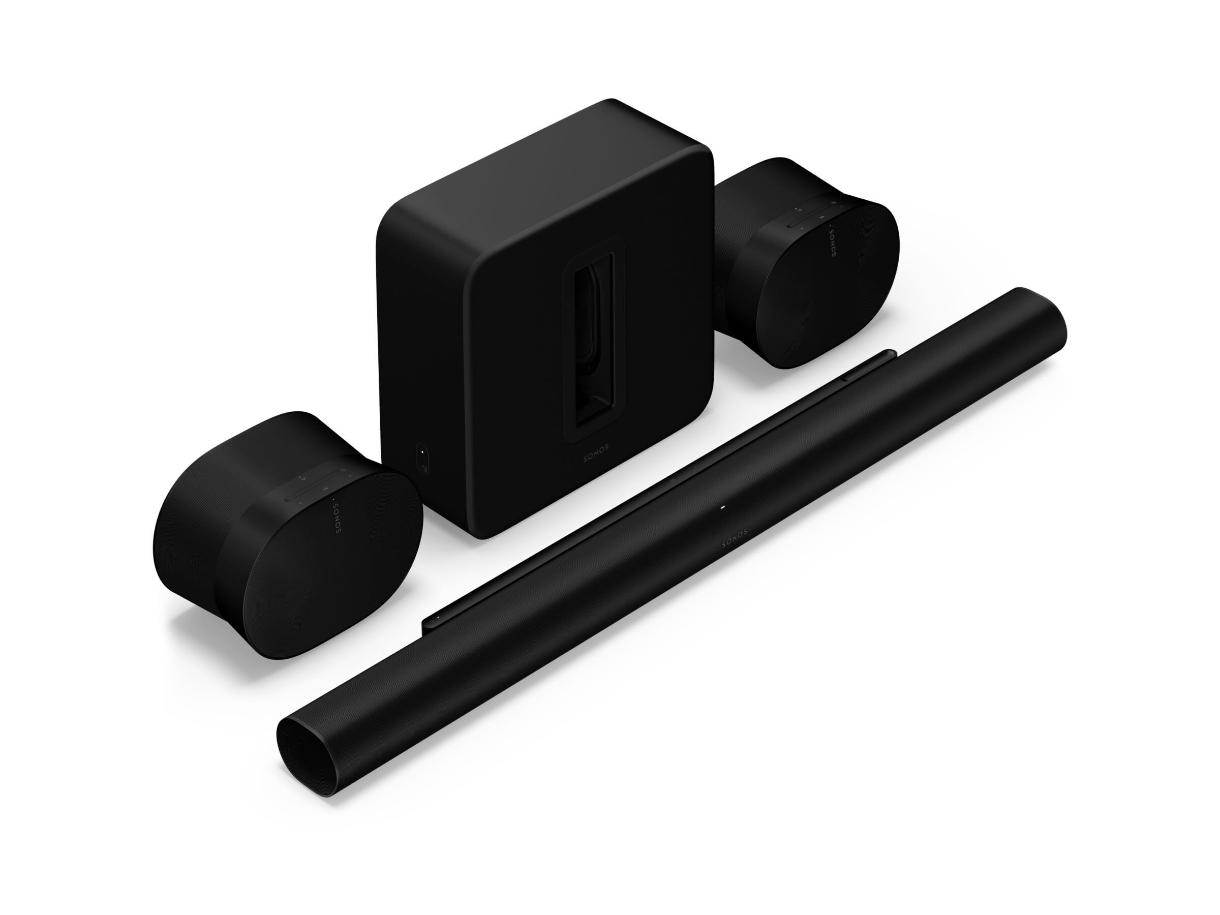 Sonos Ultimate Immersive Sound System with Arc Ultra - Premium Home Theater & Music Experience for Movies, Gaming & Parties